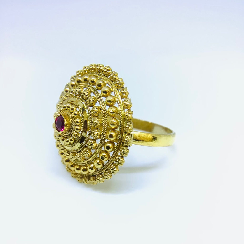 DESIGNING FANCY GOLD RING FOR LADIES - Image 2