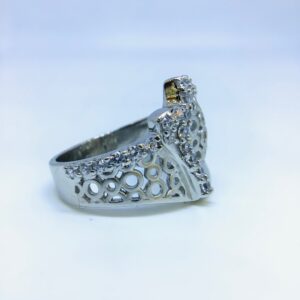 DESIGNING FANCY STERLING SILVER RING
