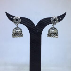 925 FANCY OXIDISED EARRINGS