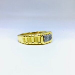 DESIGNED FANCY GOLD RING