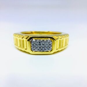 DESIGNED FANCY GOLD RING