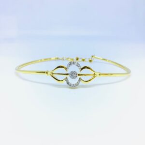 DESIGNING FANCY REAL DIAMOND KADA BRACELET