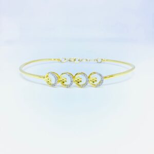 BRANDED FANCY REAL DIAMOND BRACELET