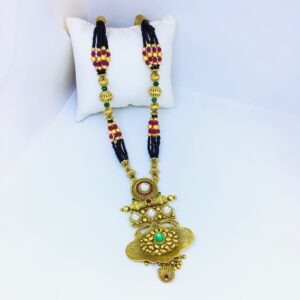 DESIGNING FANCY ANTIQUE GOLD MANGALSUTRA
