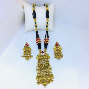 DESIGNING FANCY GOLD ANTIQUE MANGALSUTRA