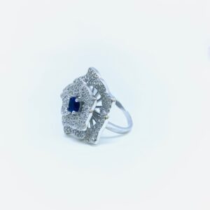 FANCY STERLING SILVER LADIES RING
