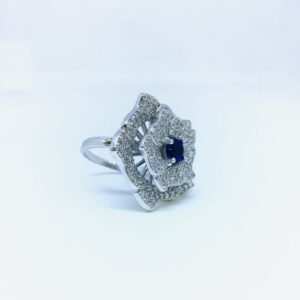 FANCY STERLING SILVER LADIES RING