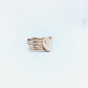 925 FANCY RING WITH BRACELET FEATURES