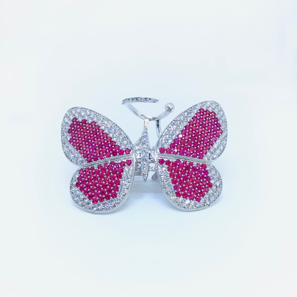 FANCY MOVING FLAXIBLE BUTTERFLY RING - Image 5