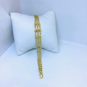DESIGNING FANCY VERTICAL GOLD BRACELET