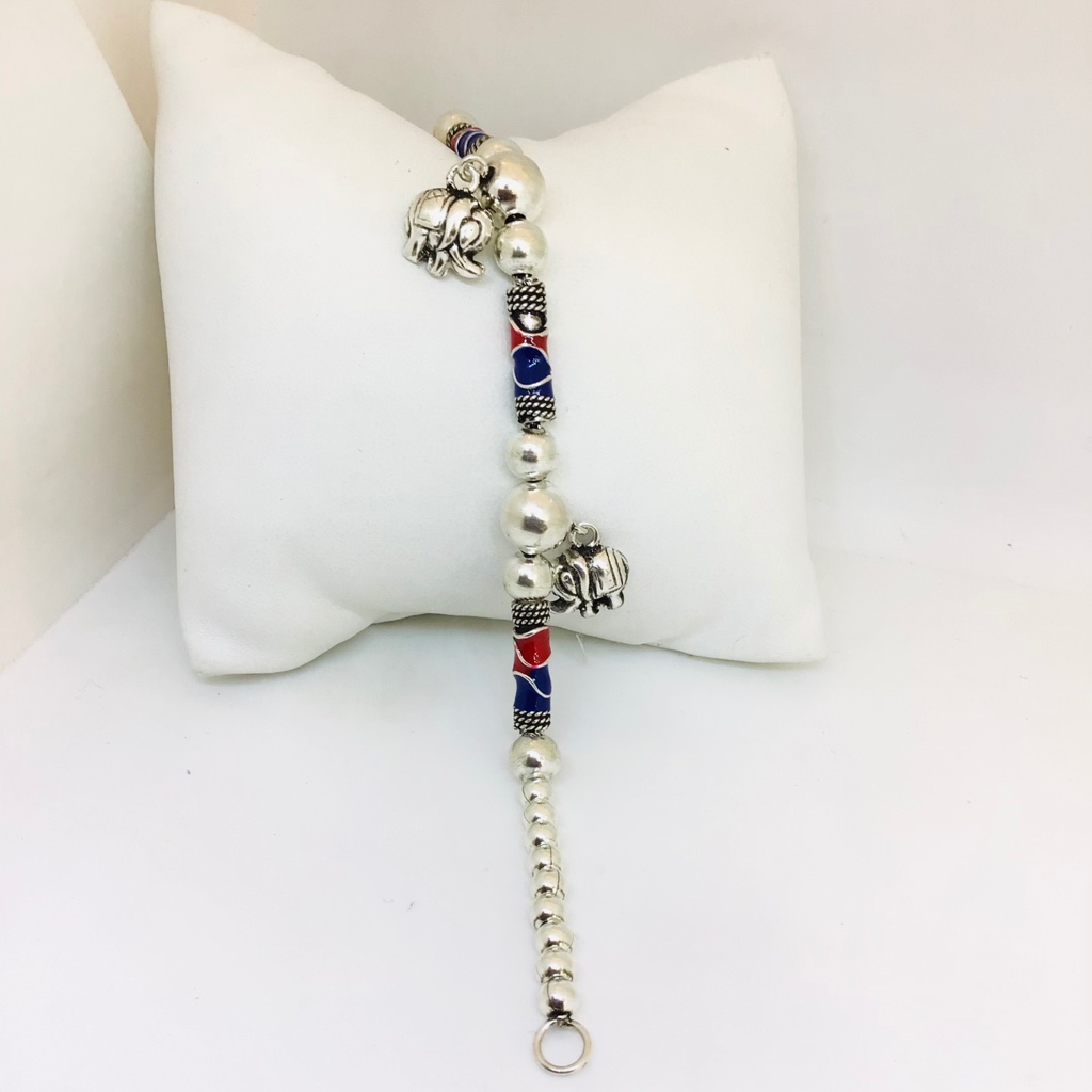 Fancy sterling silver ladies bracelet - Image 2