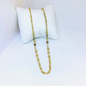 Designing fancy gold antique mala