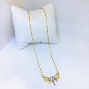 HEART DESIGNED FANCY GOLD SET