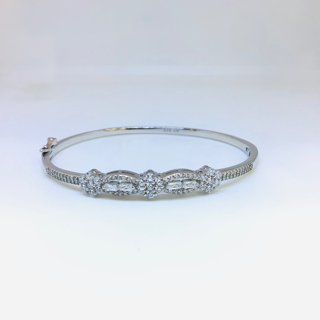 FANCY STERLING SILVER KADA BRACELET - Image 2