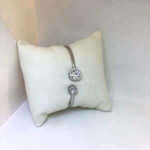 BRANDED FANCY STERLING SILVER BRACELET