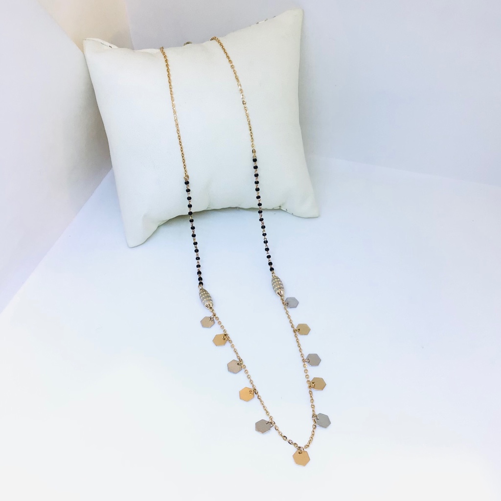 BRANDED ROSE GOLD FANCY MANGALSUTRA
