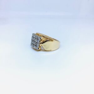 REAL DIAMOND FANCY RING