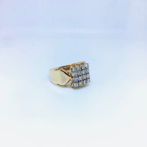 REAL DIAMOND FANCY RING