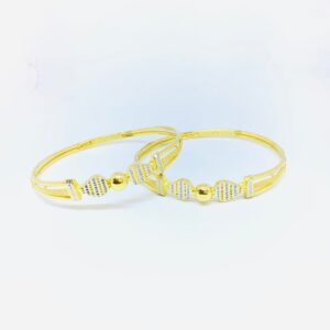DESIGNING FANCY GOLD COPPER BANGLES