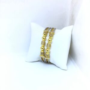 DESIGNING FANCY GOLD KADA BANGLES