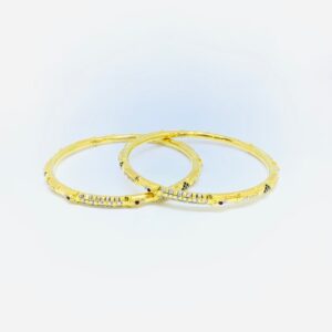 FANCY GOLD KADA BANGLES