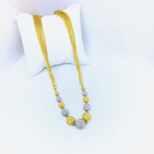 FANCY GOLD MALA FOR LADIES