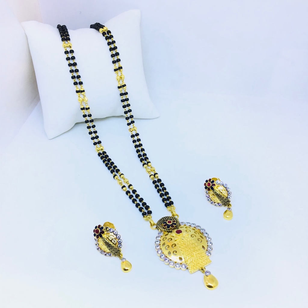 1 gram fancy gold mangalsutra