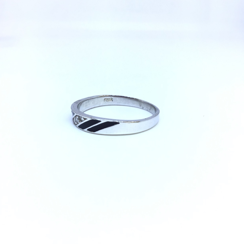 925 STERLING SILVER FANCY BAND FOR LADIES - Image 3
