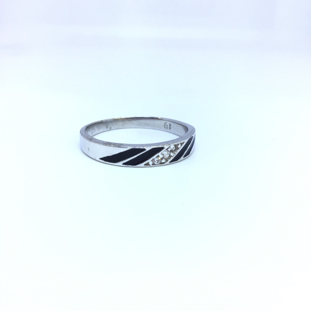 925 STERLING SILVER FANCY BAND FOR LADIES - Image 2