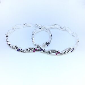 925 FANCY OXIDISED BANGLES