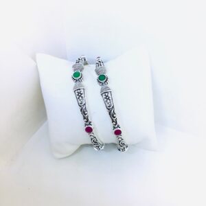 925 STERLING SILVER OXIDISED BANGLES