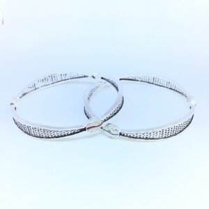 DESIGNED FANCY OXIDISED 925 BANGLES