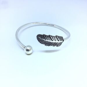 925 OXIDISED KADA BRACELET