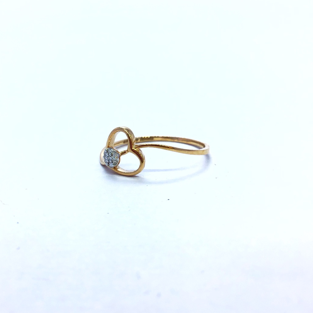 REAL DIAMOND FANCY ROSE GOLD RING - Image 3