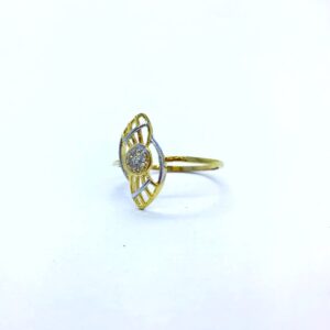 REAL DIAMOND FANCY RING FOR LADIES