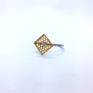 REAL DIAMOND FANCY RING FOR LADIES