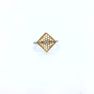 REAL DIAMOND FANCY RING FOR LADIES