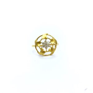 REAL DIAMOND FANCY RING