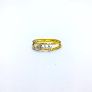 REAL DIAMOND FANCY RING FOR LADIES
