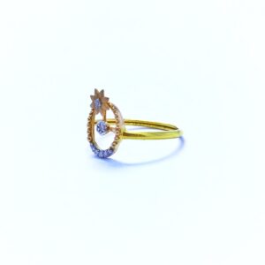 REAL DIAMOND FANCY FLOWER RING