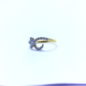 REAL DIAMOND FANCY FLOWER RING