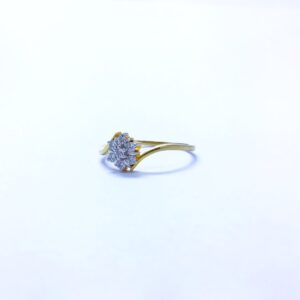 REAL DIAMOND FANCY RING