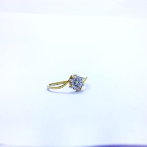REAL DIAMOND FANCY RING
