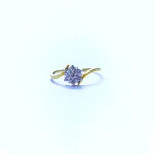 REAL DIAMOND FANCY RING