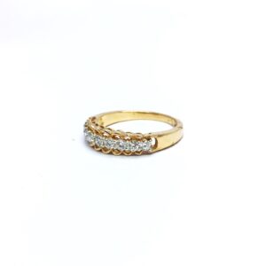 DESIGNING ROSE GOLD REAL DIAMOND RING