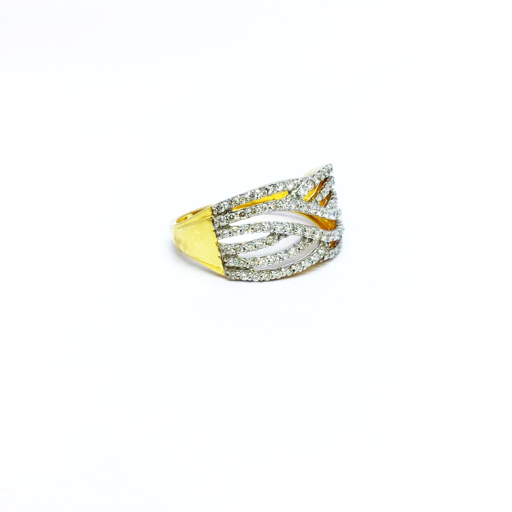 DESIGNING FANCY GOLD REAL DIAMOND RING - Image 2