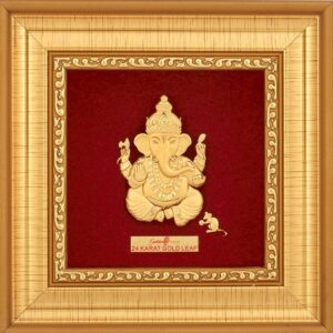 GANESHJI 999 GOLD FRAME