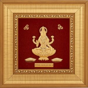 999 GOLD LAXMIJI FRAME