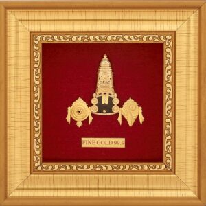 TIRUPATI BALAJI 999 GOLD FRAME