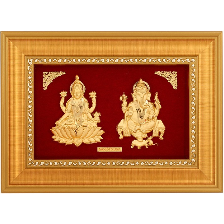 999 GOLD LAXMIJI AND GANESHJI
